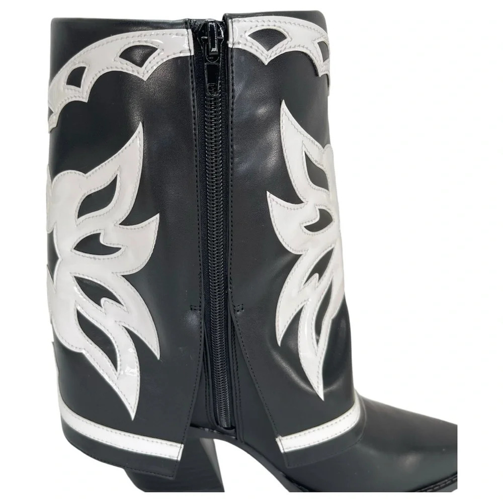 International Concepts Jadiza Western Style Over Ankle Womens Boots Size 7M - Picture 11 of 13